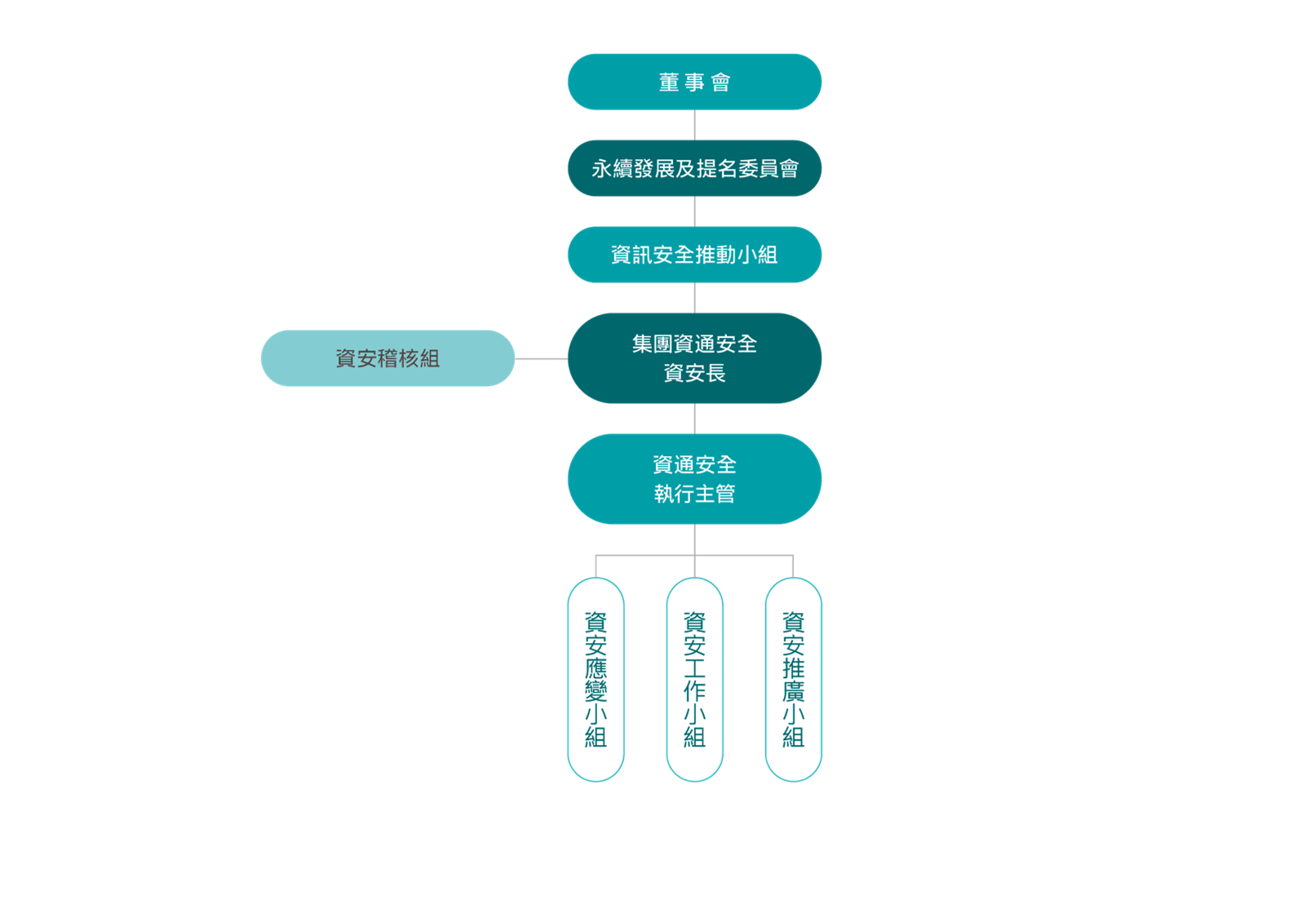資訊安全推動小組架構